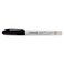 Universal Pen Style Permanent Markers, Fine Point, Black, Dozen