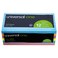 Universal 35610 Self-Stick Note Pads, 3 x 3, Bright Colors, 100 Shts/Pad, 12/PK