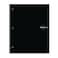 Oxford FocusNotes Note Taking System 1-Subject Notebook, 11 x 9 Inches, White, 100 Sheets (90223) - Black