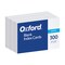 Oxford Blank Index Cards, 4&quot; x 6&quot;, White, 300 Count (1 pack) (10002EE)
