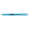 Universal Office Products 08854 Pocket Clip Highlighter, Chisel Tip, Fluorescent Blue Ink, 1 Dozen