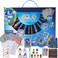 Innovative Designs Sonic The Hedgehog Creativity Fun Kids Art Set for Coloring, Painting, and Crafts