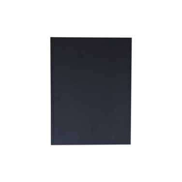 Universal UNV66353 10.25 in. x 7.63 in. 1-Subject Wide/Legal Rule Casebound Hardcover Notebook - Black Cover