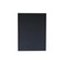 Universal UNV66353 10.25 in. x 7.63 in. 1-Subject Wide/Legal Rule Casebound Hardcover Notebook - Black Cover