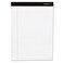 Universal 56300 Premium Ruled Writing Pads, White, 5 x 8, Narrow Rule, 50 Sheets, 6 Pads
