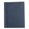 Plastic Cover Tang Clip Letter 1/2" Capacity Clear/Dark Blue 25/Box