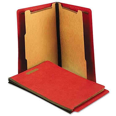 Universal 10320 Pressboard End Tab Folders, Letter, UNV10320