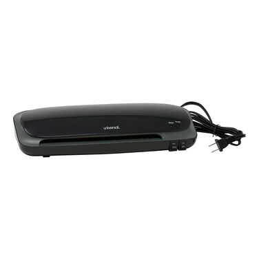 Universal UNV84600 2 Rollers Deluxe Desktop Laminator 9 in. Max Document Width 5 mil Max Document Thickness