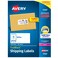 Avery Printable Shipping Labels with Sure Feed, 2" x 4", White, 1,000 Blank Mailing Labels (5163)