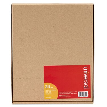 Universal UNV20830 5 Tab 11 in. x 8-1/2 in. Buff Insertable Tab Index (24/Box)