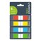 Universal Page Flags, Assorted Colors, 35 Flags/Dispenser, 4 Dispensers/Pack