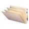 Universal 16151 Manila End Tab Folders with Full Cut, Legal, Six-Section, 10/Box