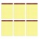 TOPS 8.5 x 11 Legal Pads, 6 Pack, Premium Docket Gold Brand, Narrow Ruled, Thick Yellow Paper, Sturdy Back, 50 Sheets, Made in USA (63941)