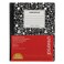 Universal UNV20946 100 Sheet Medium/College Rule 9.75 in. x 7.5 in. Composition Book - Black Marble (6/Pack)