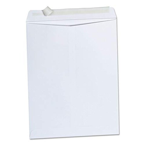 Universal Peel Seal Strip Catalog Envelope, 13 1/2, Square Flap, Self-Adhesive Closure, 10 X 13, White, 100/box