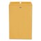 Universal Center-Seam Envelopes with Clasp Closure, 28 Lb, 98, 10&quot; x 15&quot;, Brown Kraft, Box of 100