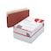 Universal UNV15161 3-1/2 in. Straight Tab Expansion File Pockets - Legal, Redrope/Manila (25/Box)