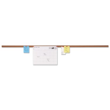 Universal 43448 Cork Bulletin Bar, Brown, 48 x 1