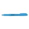 Universal UNV08854 Chisel Tip Fluorescent Blue Ink Blue Barrel Pocket Highlighters (1 Dozen)