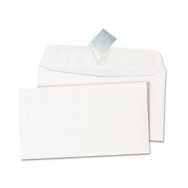 Universal 36000 Peel Seal Strip Business Envelope, #6 3/4, 3 5/8 x 6 1/2, White, 100/Box