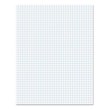 Universal UNV20631 8.5 in. x 11 in. Quadrille-Rule Glue Top Pads (1-Dozen)