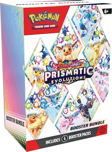 Pokemon TCG: Scarlet &amp; Violet - Prismatic Evolutions Booster Bundle