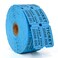 L LIKED Raffle Tickets Double Rolls 1000 Per Roll 50/50 Raffle Tickets for Events,Carnivals, Entry, Class Reward, Prizes(Blue)