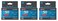 Pack of 3 Arrow Fastener 504SS1 1/4" T50 Stainless Steel Staples