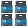 Pack of 4 Arrow Fastener 504SS1 1/4" T50 Stainless Steel Staples