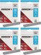 Arrow Fastener 508 Genuine T50 1/2-Inch Staples, 4 Pack