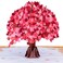 Paper Love 3D Pop Up Valentines day Card, Heart Tree Pop-Up Cards, for Birthday, Anniversary, Mothers Day, Thank You, Get Well, All Occasion - 5" x 7" Cover - Includes Envelope and Note Tag