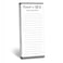 Hebayy 100 Pages Food&amp;Shit Magnetic Back Funny Grocery List Planner Note Pad To Do List for Fridge Locker (3" x 8")