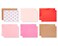 American Greetings Bulk Blank Valentine Note Cards with Envelopes, Pink Heart Stationery (200-Count)