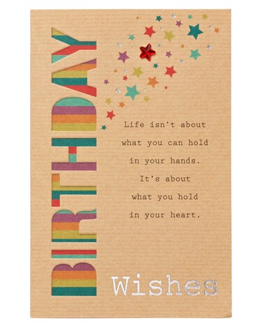 American Greetings Birthday Card (Wishes)