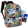 Marvel Avengers Backpack for Boys Girls Kids - 2 Pc Bundle with 16" Marvel Comics Avengers School Backpack Bag And Stickers (Avengers School Supplies)