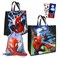 Marvel Spider-man Tote Bag Bundle - Spiderman Tote Bag Set With Kids Spiderman Drawstring Bag And Stickers (Spiderman Reusable Tote Bag)