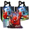Marvel Spiderman Tote Bags Value Pack - Bundle with 3 Spiderman Reusable Tote Party Bags with Stickers   Spiderman Reusable Tote Bag