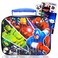 Marvel Avengers Lunch Bag Set For Boys, Kids - Bundle with Avengers School Lunch Box With Spiderman Stickers And More (Avengers School Supplies)