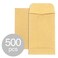 ACSTEP #1 Small Coin Envelopes 2-1/4 x 3-1/2, Kraft Mini Key Envelopes with Gummed Flap in Brown, Seed Packets Envelopes for Storing Seeds, Tip Envelopes for Cash 500pcs