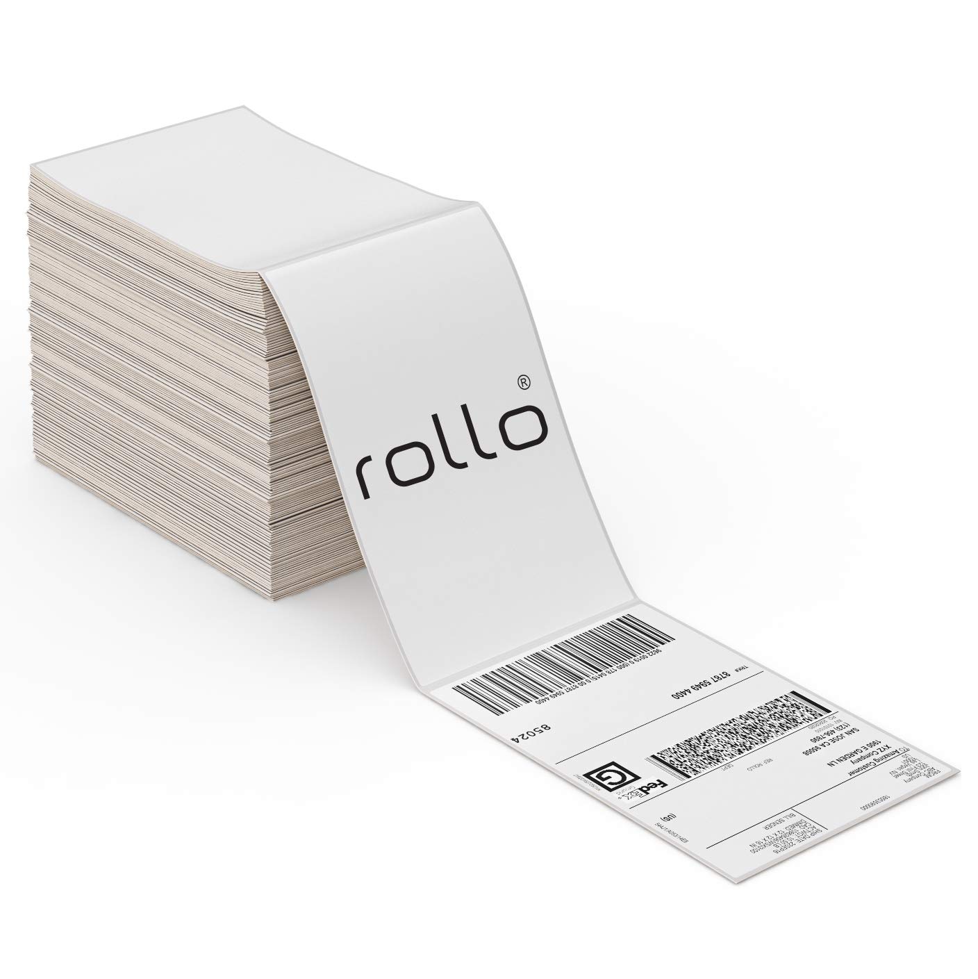 Buy Rollo Direct Thermal Shipping Labels - Pack of 500 4x6 Thermal ...