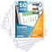 Performore 50 Sheet Protectors, Durable Clear Page 8.5 X 11 Inch for 3 Ring Binder, Plastic Sheet Sleeves, Durable Top Loading Paper Protector with Reinforced Holes, Archival Safe