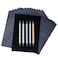 200 Sheets Carbon Paper Black Graphite Paper Transfer Tracing Paper and 5 Pieces Ball Embossing Styluses for DIY Woodworking, Paper, Canvas and Other Art Craft Surfaces