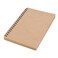 Mtsooning Kraft Paper Unlined Notebooks, 100Pages/50Sheets 6.89x4.92Inch Brown Cover Sketchbook Memo Diary Subject Journal Planner for Travelers Students Office Supplies