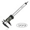 Digital Caliper, Sangabery 0-6 inches Caliper with Large LCD Screen, Auto - Off Feature, Inch and Millimeter Conversion Measuring Tool, Perfect for Household/DIY Measurment, etc