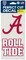 WinCraft NCAA University Alabama Crimson Tide 4&quot; x 8&quot; Die Cut Decals