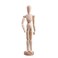 Cosmos 12" Wooden Articulated Figure Manikin Articulated Mannequin Artist Drawing Mannequin Model for Drawing Sketching Painting, with Stand/Base