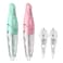 CINBOS Refillable Retractable White Out Correction Tape, White Out Tape with 2 Extra Refills, Cute White Out for Office Supplies, 4 PCS (CS-25)