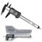Simhevn Electronic Digital Calipers, inch and Millimeter Conversion,LCD Screen displays 0-6&quot; Caliper Measuring Tool, Automatic Shutdown, Suitable for DIY/Jewelry Measurement (New150mm Black Plastic)