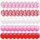50PCS 12 Inches Latex Balloons Confetti Balloons Set - Red &amp; Pink &amp; White Balloons Helium Balloons for Valentines Day Bridal Shower Wedding Party Decorations Supplies
