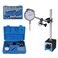 Qnkaa Dial Indicator with Magnetic Base Holder Fine Adjustable Long Arm 0-1" Magnetic Dial Indicator Professional Dial Gauge 0.001